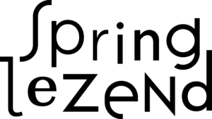 Springlezend logo RGB zwart